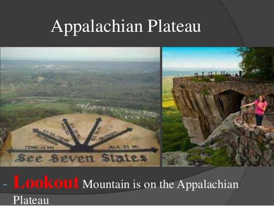tourist attractions in appalachian plateau ga